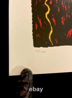 Pele Hawaiian Goddess of the Volcano Print Justin Hampton Pearl Jam Poster #13