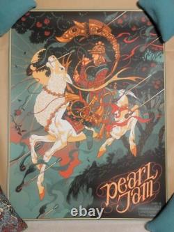 Peter Diamond Pearl Jam Poster Pinkpop Landgraaf AP Poster xx/104 S/N