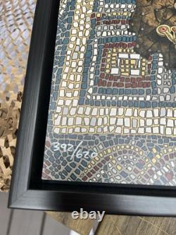 Prints On Wood x Emek Framed Eternal Embrace 11x14 Signed Pearl Jam Poster Art