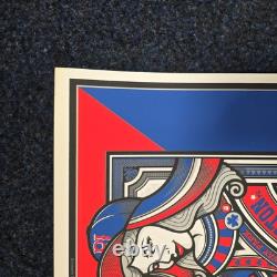 RARE 2016 Pearl Jam Fenway Park Boston Screen Print Concert Poster Mark 5 S/N