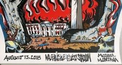 RARE! 2018 Pearl Jam Missoula Show Vote Poster Limited Print Run