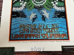 RARE Chuck Sperry Eddie Vedder Emek Poster Long Beach 2011 LOOK Pearl Jam