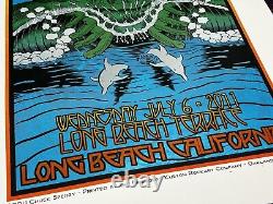 RARE Chuck Sperry Eddie Vedder Emek Poster Long Beach 2011 LOOK Pearl Jam