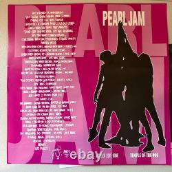 RARE Pearl Jam Limited Edition Box Set #900/1000 Mint CDs T-Shirt Posters Book