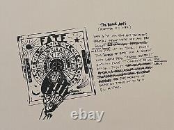 RARE Pearl Jam New Orleans poster Variant Orange Fire Ames Bros