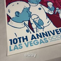 RARE Pearl Jam Poster Las Vegas 2000 Artist Edition Signed Numbered Ames Print
