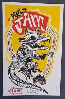 RARE Pearl Jam Sydney Australia 1998 Poster Ames Bros Vedder