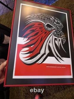 RARE Pearl Jam poster 2009 Christchurch New Zealand Tour