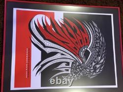 RARE Pearl Jam poster 2009 Christchurch New Zealand Tour