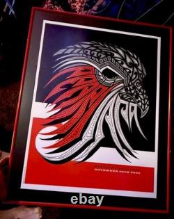 RARE Pearl Jam poster 2009 Christchurch New Zealand Tour