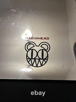 RARE Radiohead Kid A album promo mirror mylar poster foo fighters pearl jam