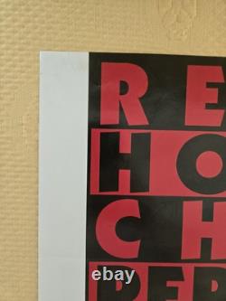 RARE Vintage PEARL JAM POSTER Red Hot Chili Peppers-Vancouver 1992 HOLY GRAIL