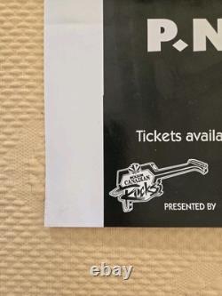 RARE Vintage PEARL JAM POSTER Red Hot Chili Peppers-Vancouver 1992 HOLY GRAIL