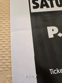 RARE Vintage PEARL JAM POSTER Red Hot Chili Peppers-Vancouver 1992 HOLY GRAIL