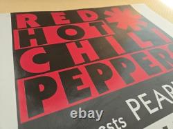 RARE Vintage PEARL JAM POSTER Red Hot Chili Peppers-Vancouver 1992 HOLY GRAIL
