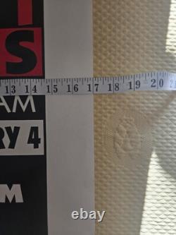 RARE Vintage PEARL JAM POSTER Red Hot Chili Peppers-Vancouver 1992 HOLY GRAIL
