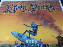 Rare Emek Poster Eddie Vedder Santa Barbara AE Doodled 21/100 Pearl Jam Phish AP