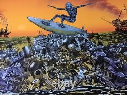 Rare Emek Poster Eddie Vedder Santa Barbara AE Doodled 21/100 Pearl Jam Phish AP