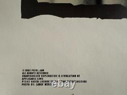 Rare, Pearl Jam Choices Ames Bros 1992 Large Subway Poster from Otto of Nice Man