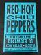 Red Hot Chili Peppers Nirvana Pearl Jam New Year's 1991 Original Concert Poster