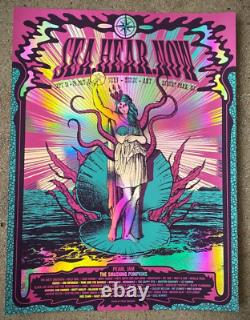Sea Hear Now Festival 2021 Pearl Jam Foil Poster Signed & Numbered A/E #/45