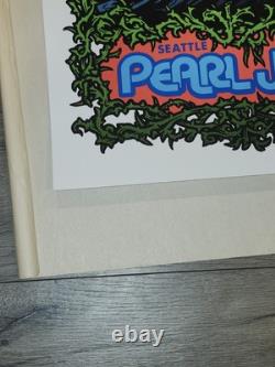 Seattle Surfing Sasquatch Pearl Jam Poster 2009. Great Condition