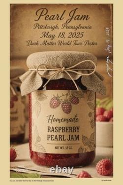 Set of 2, 24x36 Original all beautiful Pearl Jam Posters