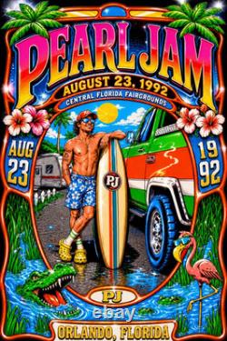 Set of 3, 24x36 Original all beautiful High-quality Pearl Jam Posters