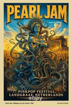 Set of 3, 24x36 Original all beautiful High-quality Pearl Jam Posters