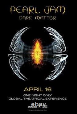 Set of 4, 24x36 Pearl Jam Concert Posters. All beautiful High-quality Posters