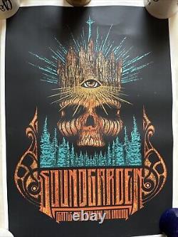 Soundgarden 2010 Seattle, Showbox 1st Edition S/N Brad Kluasen (Pearl Jam)