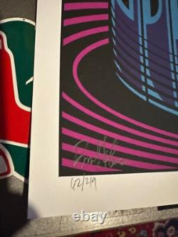 Soundgarden Brad Klausen Poster Limited Edition xx/219 2010 Chicago Vic Theater