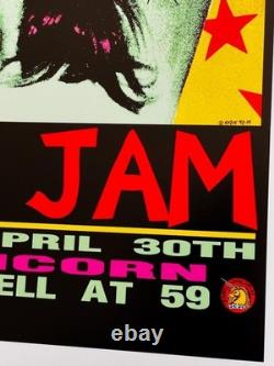 Soundgarden Pearl Jam Concert Poster Green Lady Frank Kozik 1992 Japan