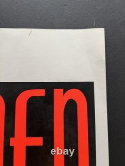 Soundgarden Pearl Jam Houston 1992 Frank Kozik 1st ed Green Lady poster unicorn