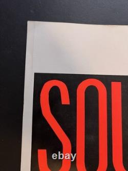 Soundgarden Pearl Jam Houston 1992 Frank Kozik 1st ed Green Lady poster unicorn