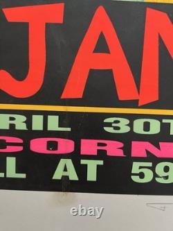Soundgarden Pearl Jam Houston 1992 Frank Kozik 1st ed Green Lady poster unicorn