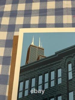 Steve Thomas Pearl Jam Wrigley Field Chicago Poster 2018 August 18 20 8/18 8/20