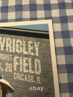 Steve Thomas Pearl Jam Wrigley Field Chicago Poster 2018 August 18 20 8/18 8/20