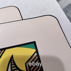 Super Rare 1998 Pearl Jam Virgin Megastore Yield Poster Signed Chuck Sperry NM