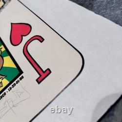 Super Rare 1998 Pearl Jam Virgin Megastore Yield Poster Signed Chuck Sperry NM