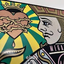 Super Rare 1998 Pearl Jam Virgin Megastore Yield Poster Signed Chuck Sperry NM