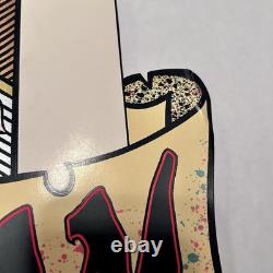 Super Rare 1998 Pearl Jam Virgin Megastore Yield Poster Signed Chuck Sperry NM