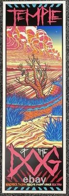 Temple Of The Dog Poster 11/7/2016 NY MSG Brad Klausen Chris Cornell Pearl Jam