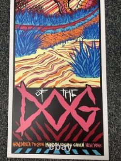 Temple Of The Dog Poster 11/7/2016 NY MSG Brad Klausen Chris Cornell Pearl Jam