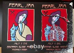 The amazing Mouse and Emek's Pearl Jam poster! Stockholm, Sweden 2012