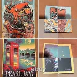 Two (2) Pearl Jam Posters London 2022 Pedro Correa Bella Grace Free Shipping