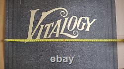 Two Vintage 1994 Pearl Jam Vitalogy Promo Posters Square/Round RARE! +Free Ship