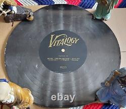 Two Vintage 1994 Pearl Jam Vitalogy Promo Posters Square/Round RARE! +Free Ship