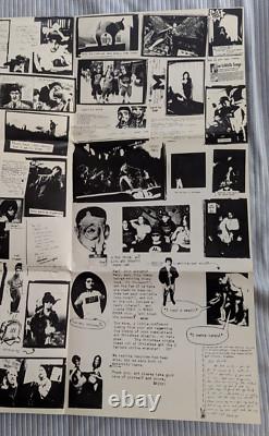VERY RARE PEARL JAM 1994 10C Newsletter POSTER 18x24 Ten Club Fan PJ Vitalogy 10