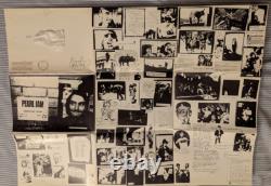 VERY RARE PEARL JAM 1994 10C Newsletter POSTER 18x24 Ten Club Fan PJ Vitalogy 10